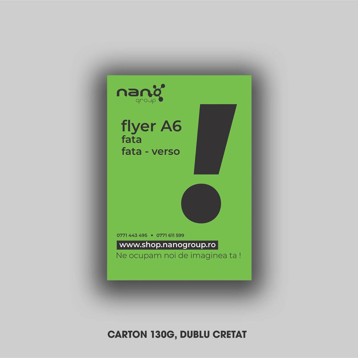 Flyere A6 cu Grafică Gratuită