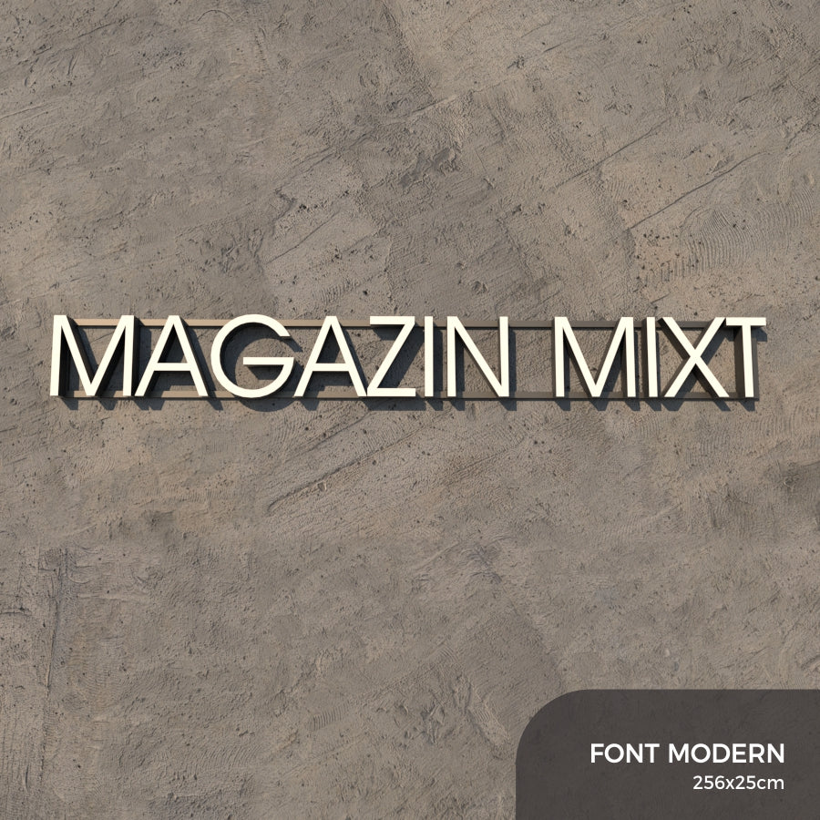 Set Litere Volumetrice Luminoase - MAGAZIN MIXT