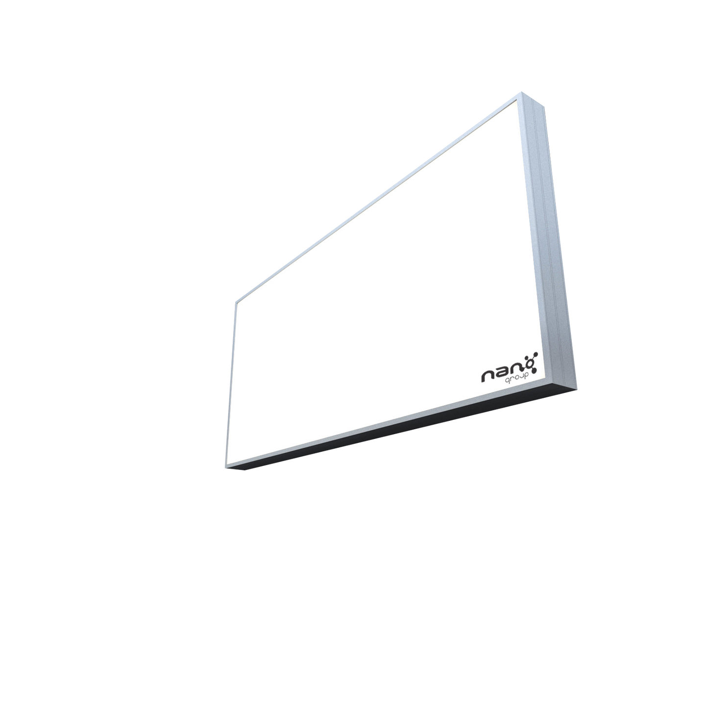 Casetă Luminoasă Dreptunghiulară cu Led, Simplă Față, 100x50 cm – Personalizabilă