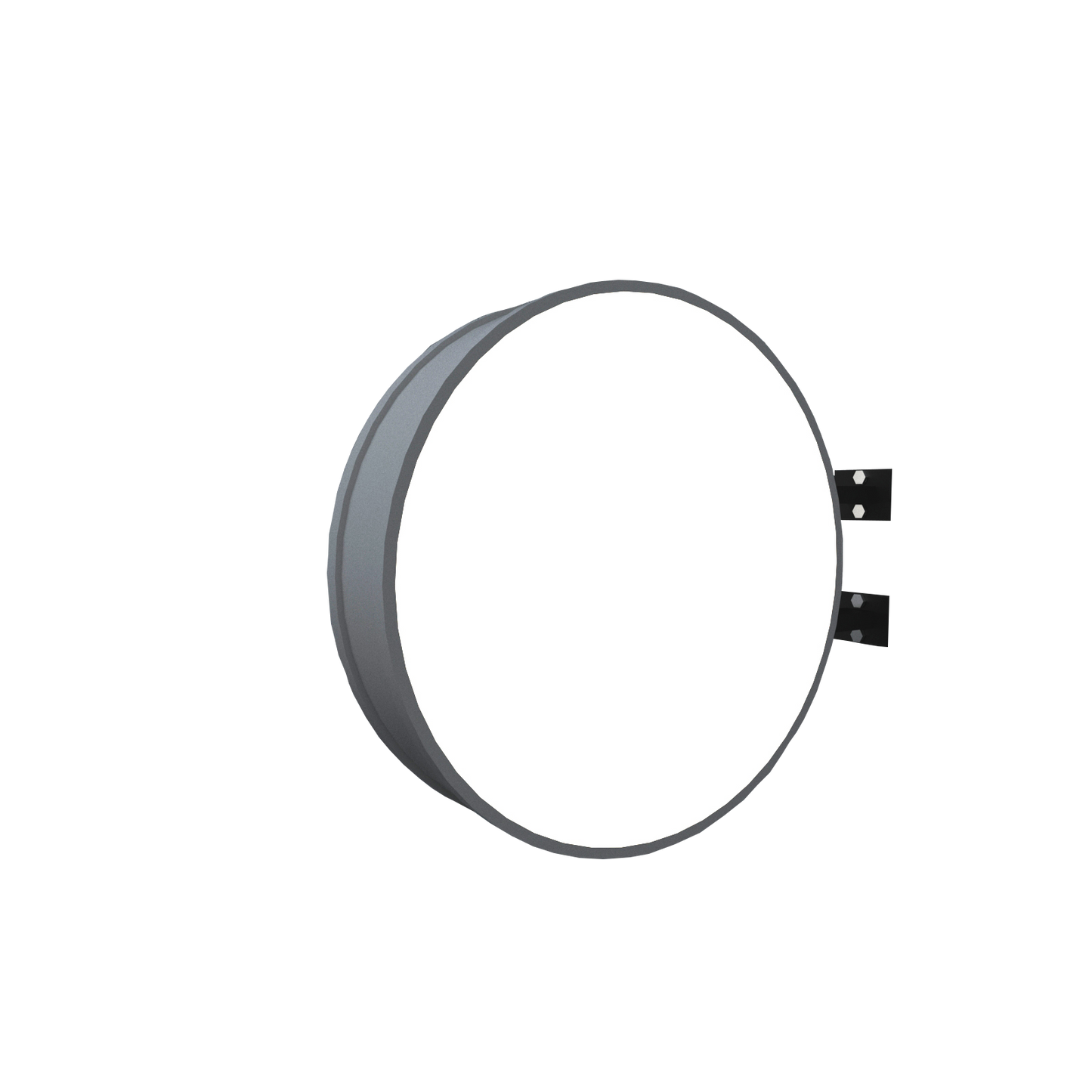 Casetă Luminoasă Rotundă cu Led, Dublă Față, 75 cm – Personalizabilă