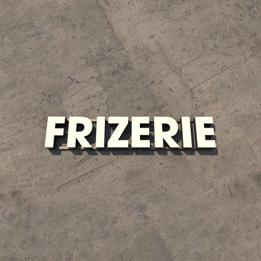 Set Litere Volumetrice Luminoase - FRIZERIE