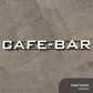 Set Litere Volumetrice Luminoase - CAFE-BAR