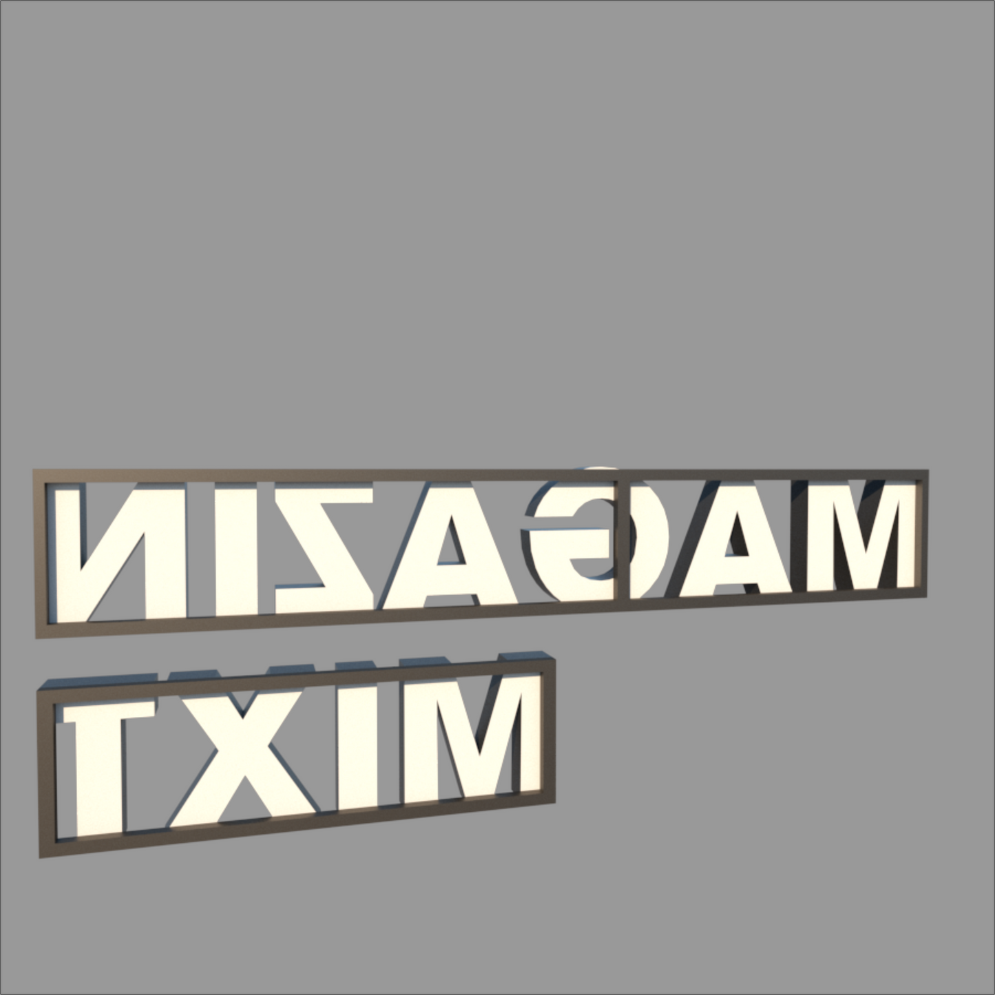 Set Litere Volumetrice Luminoase - MAGAZIN MIXT